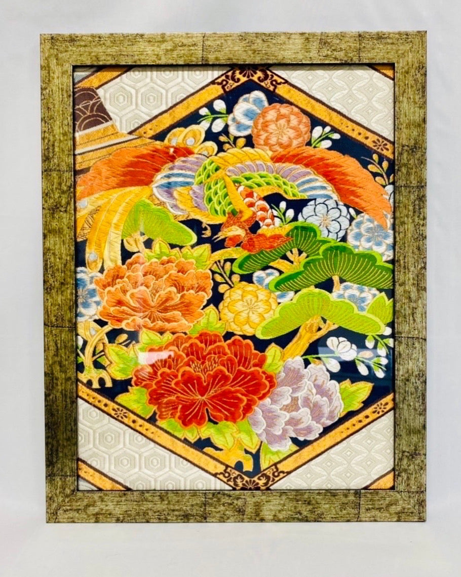 額入り 西陣織 着物 帯 アート （着物 帯 西陣織（人気投稿